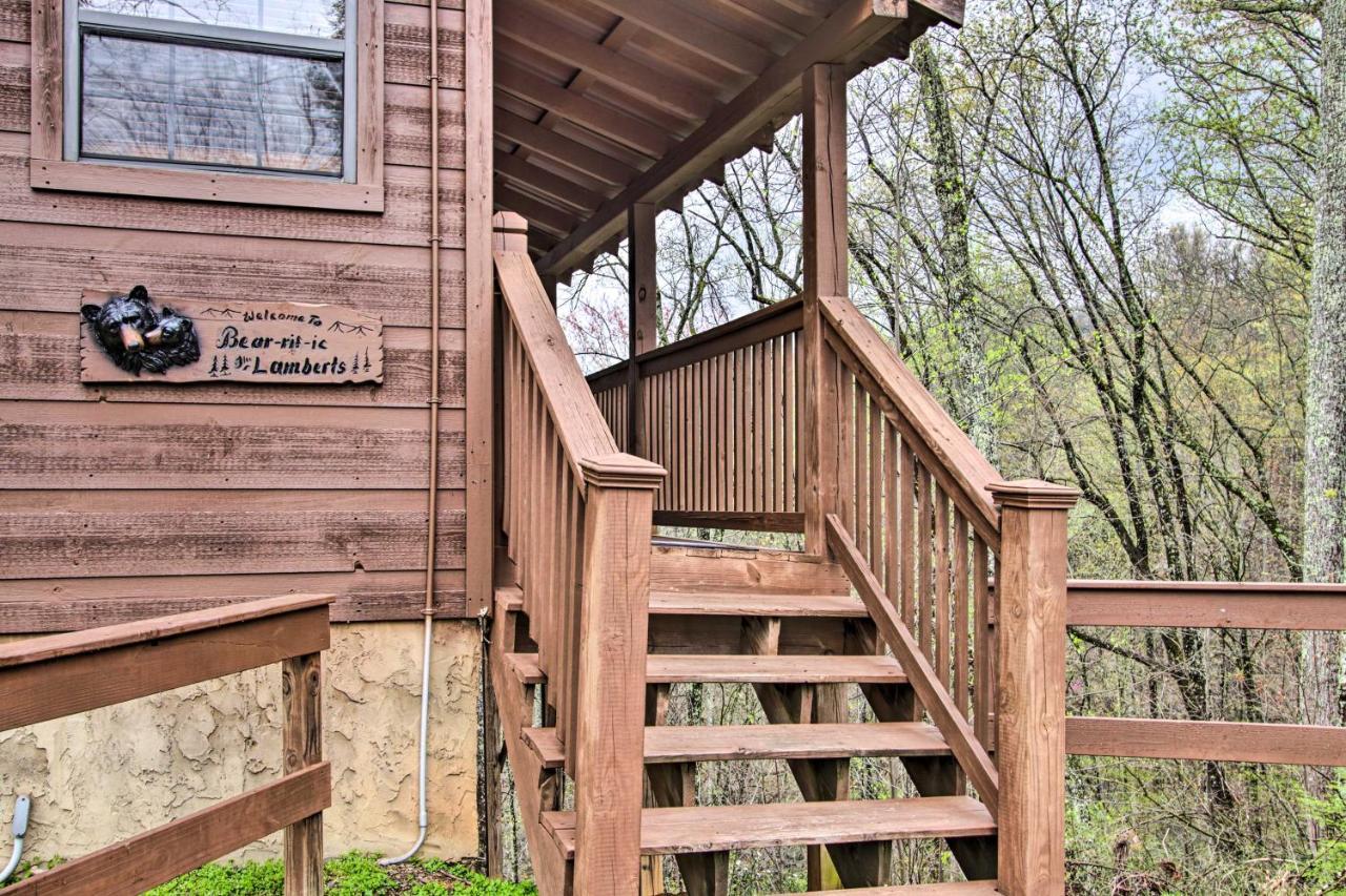Sevierville Sanctuary Hot Tub, Pool Table And Deck! Eksteriør billede
